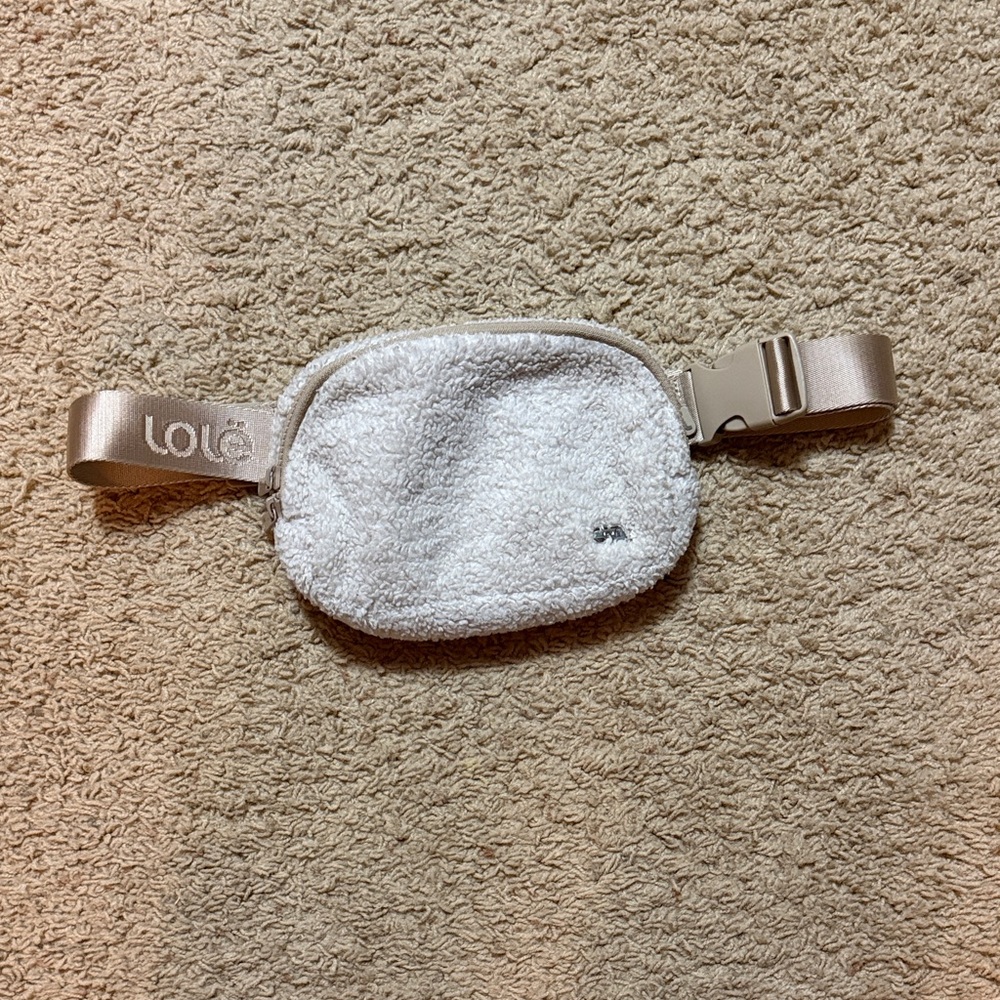 Lole Cream Crossbody Bag
